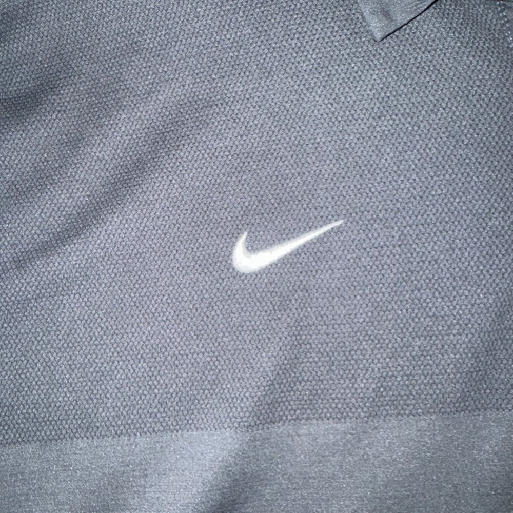 Mens XXL Nike Alabama Crimson Tide Polo Black Excellent Dri-FIT Golf Shirt - Picture 4 of 8